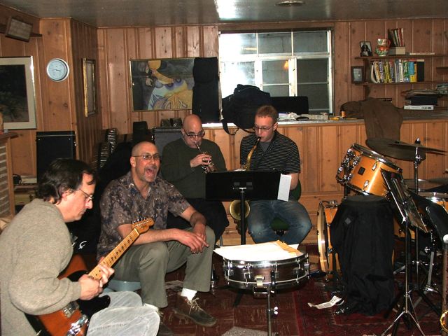 Rehearsal in Bob's Basement